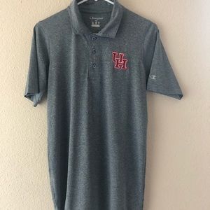 University of Houston collared dry fit shirt